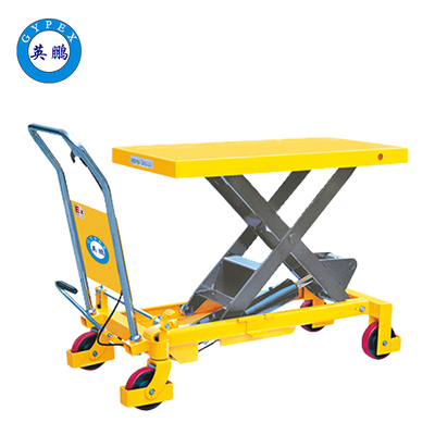 1.0吨防爆手动式升降平台车