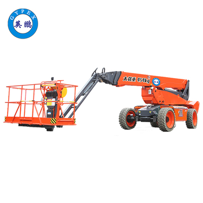 24米防爆臂式高空作业平台-倒钩款（柴动）