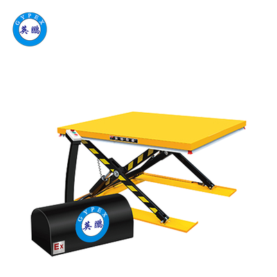 防爆超低型升降平臺